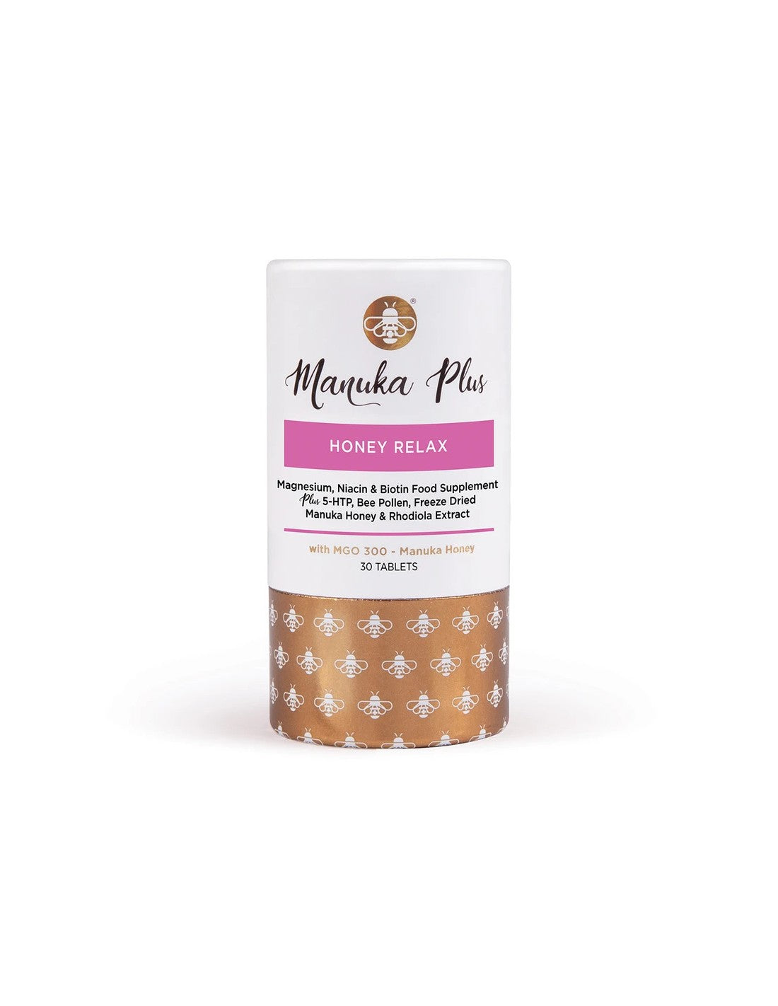 Manuka Plus® Honey Sprostitev/ formula proti utrujenosti in utrujenosti z Manuka Honey MGO 300 x 30 tablete