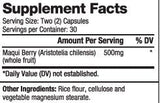 Maqui Berry 500 mg / 60 kape