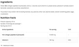 Morska kolagen tekočina 10.000 mg 30 ml