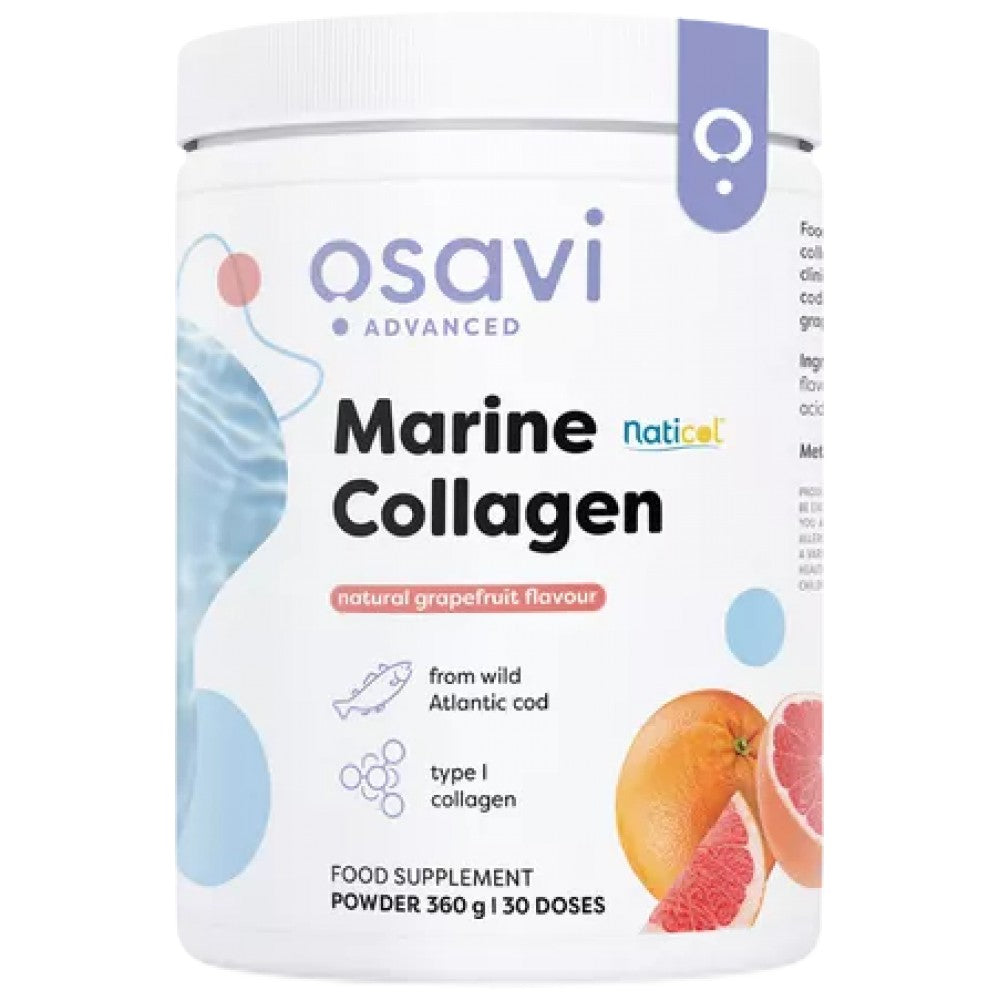 Morski kolagen | Naticol® bioaktivni kolageni peptidi iz divje atlantske trske - 360 gramov