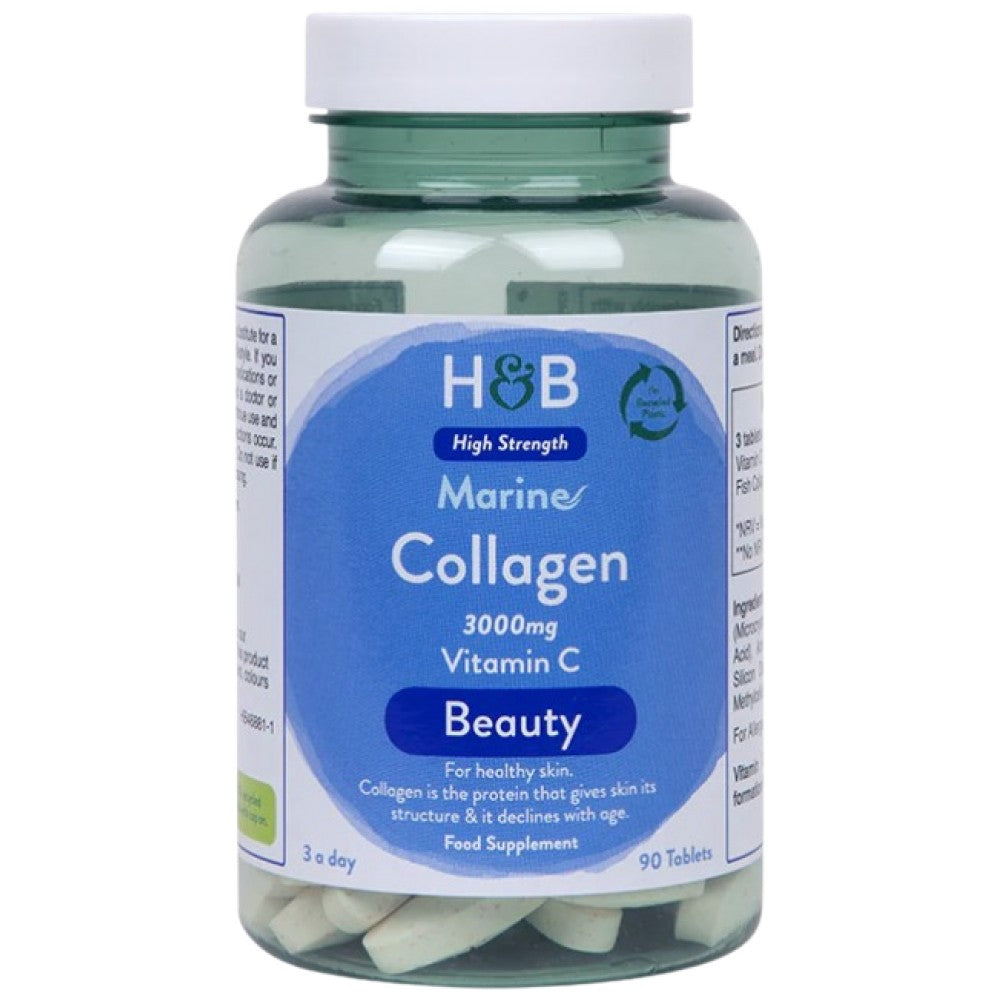 Morski kolagen z vitaminom C 3000 mg - 90 tablet