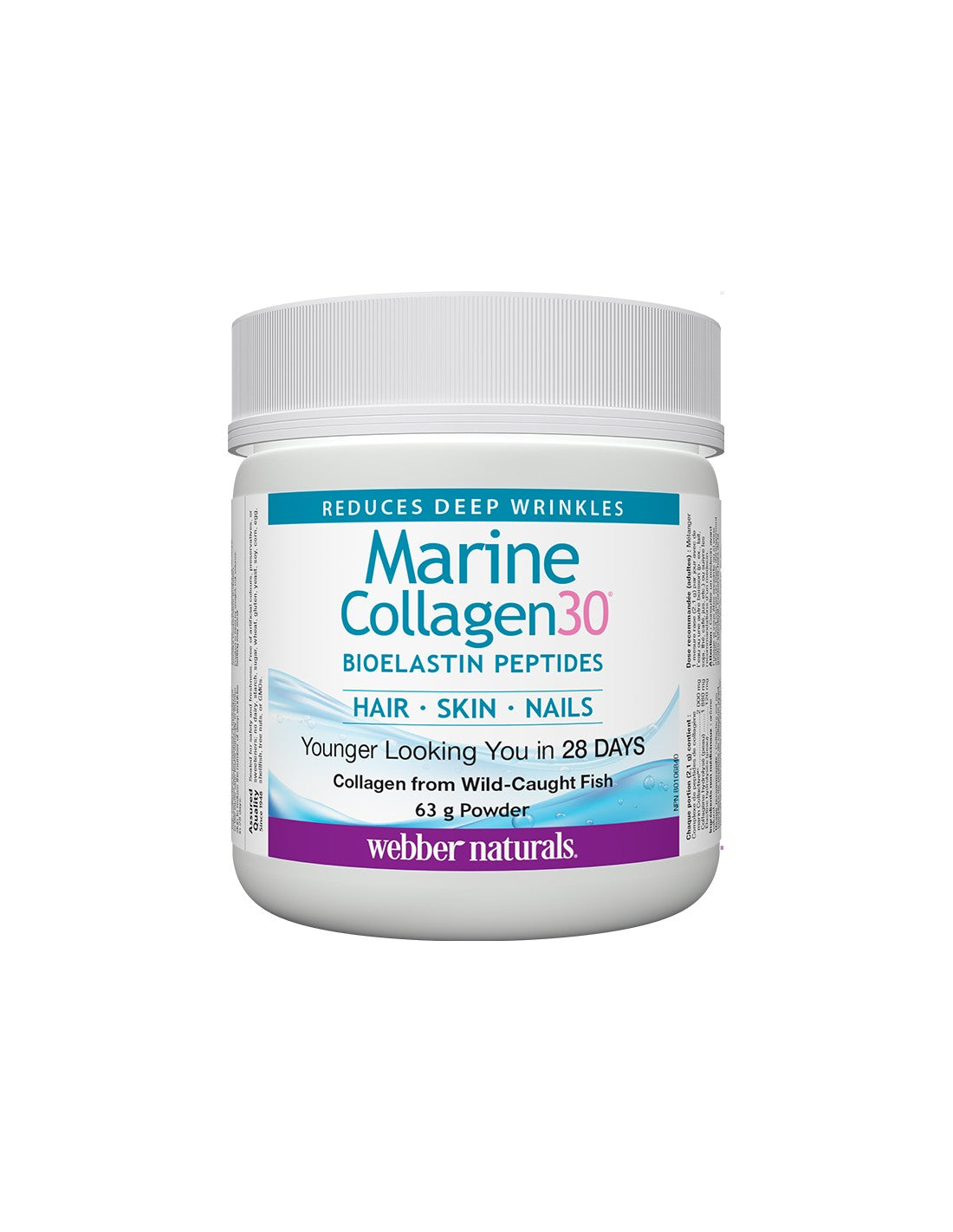 Morski kolagen30® bioelastinski peptidi - morski kolagen z bioelastinskimi peptidi, 63 g prahu