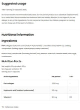 Morska kolagen / + hialuronska kislina in vitamin C - 120 kapsul