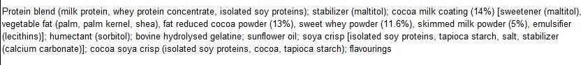 Mega Pro 36% visok beljakovinski bar - 85 gramov