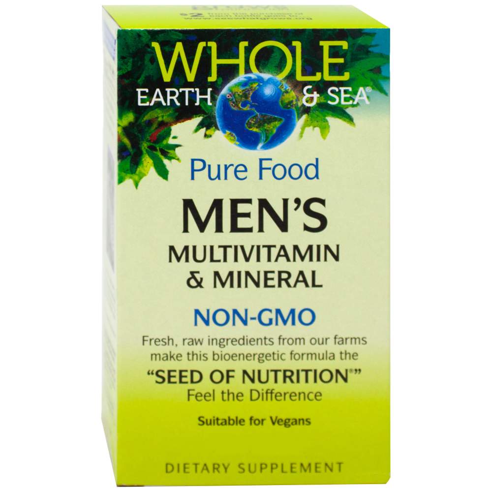 Moški multivitamin in minerali ne-GMO 60 tablet