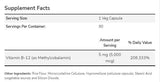 Metil B -12 5000 mcg - 90 kapsul