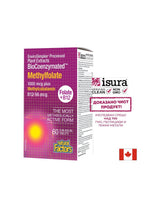Metilfolat 1000 mcg / 50 mcg plus metilkobalamin B12 - 60 tablet