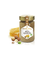 Organsko obarvan med z lešniki - Miele et Noisette Bio, 240 g