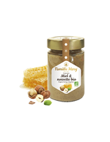 Organsko obarvan med z lešniki - Miele et Noisette Bio, 240 g