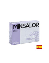 Minsalor Oligoelementos - Kalij, magnezij, jod, mangan, cink / Za zmanjšanje telesne teže, 20 ampul za pijačo Arte<tc>san</tc>ia