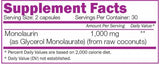 Monolaurin 1000 mg - 60 kapsul
