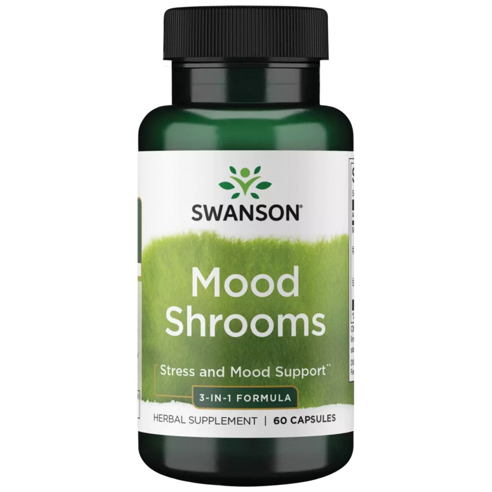 Mood Shrooms | Maitake, reishi, shiitake 60 kapsul