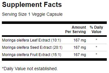 Moringa oleifera 501 mg - 60 kapsul