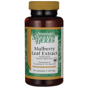 Mulberry Leaf Extract 60 capsules - Nutra Best Europe