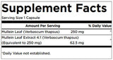Mulleinski listni ekstrakt 312,5 mg - 60 kapsul
