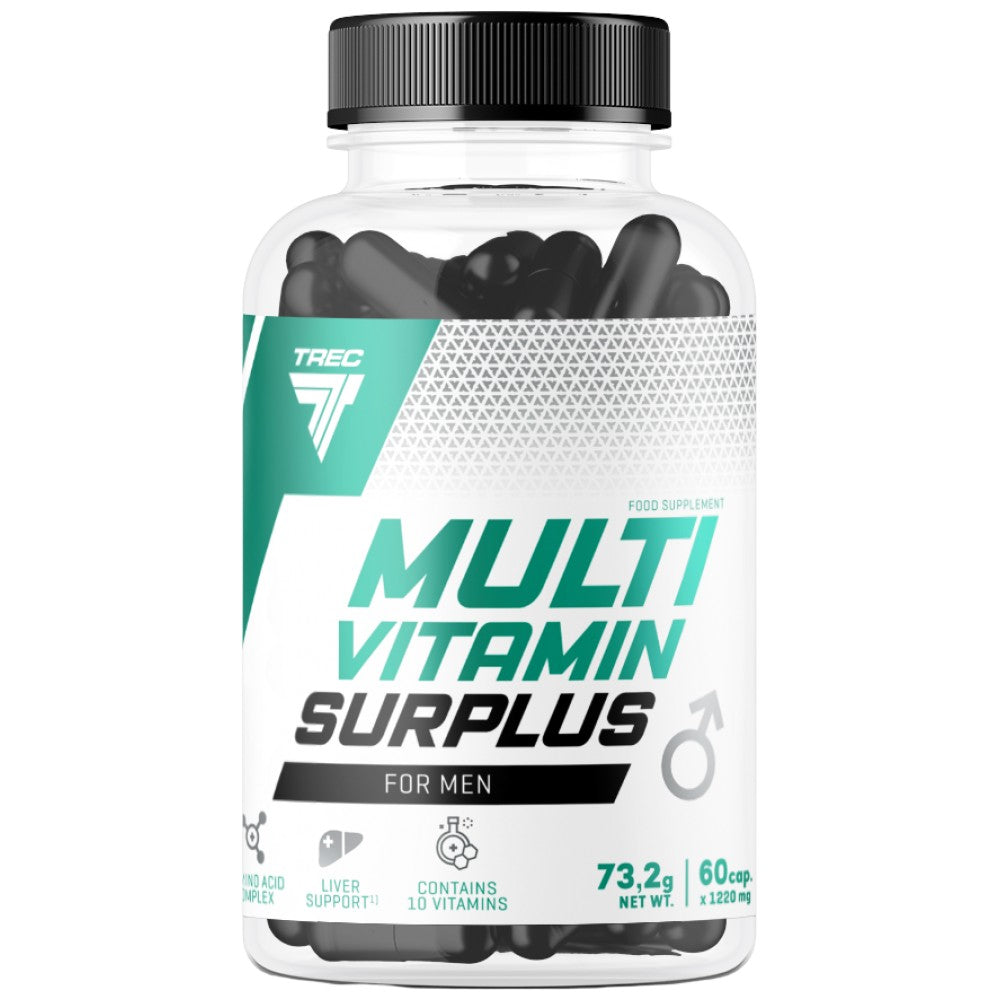 Več -vitamin presežek za moške - 60 kapsul