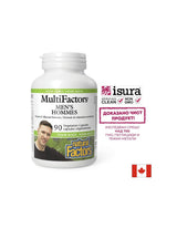 Vitamini in minerali za moške MultiFactors, 90 V kapsul <tc>Natural Factors</tc>