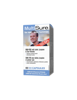 Multisure® Moški / multivitamini za moške (z luteinom, lycopenom in žago Palmetto), 80 kapsul