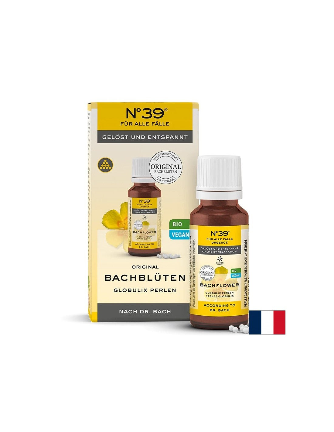 Dr. Bachove globule št. 39 - Urgenca, 20 g <tc>Lemon Pharma</tc>
