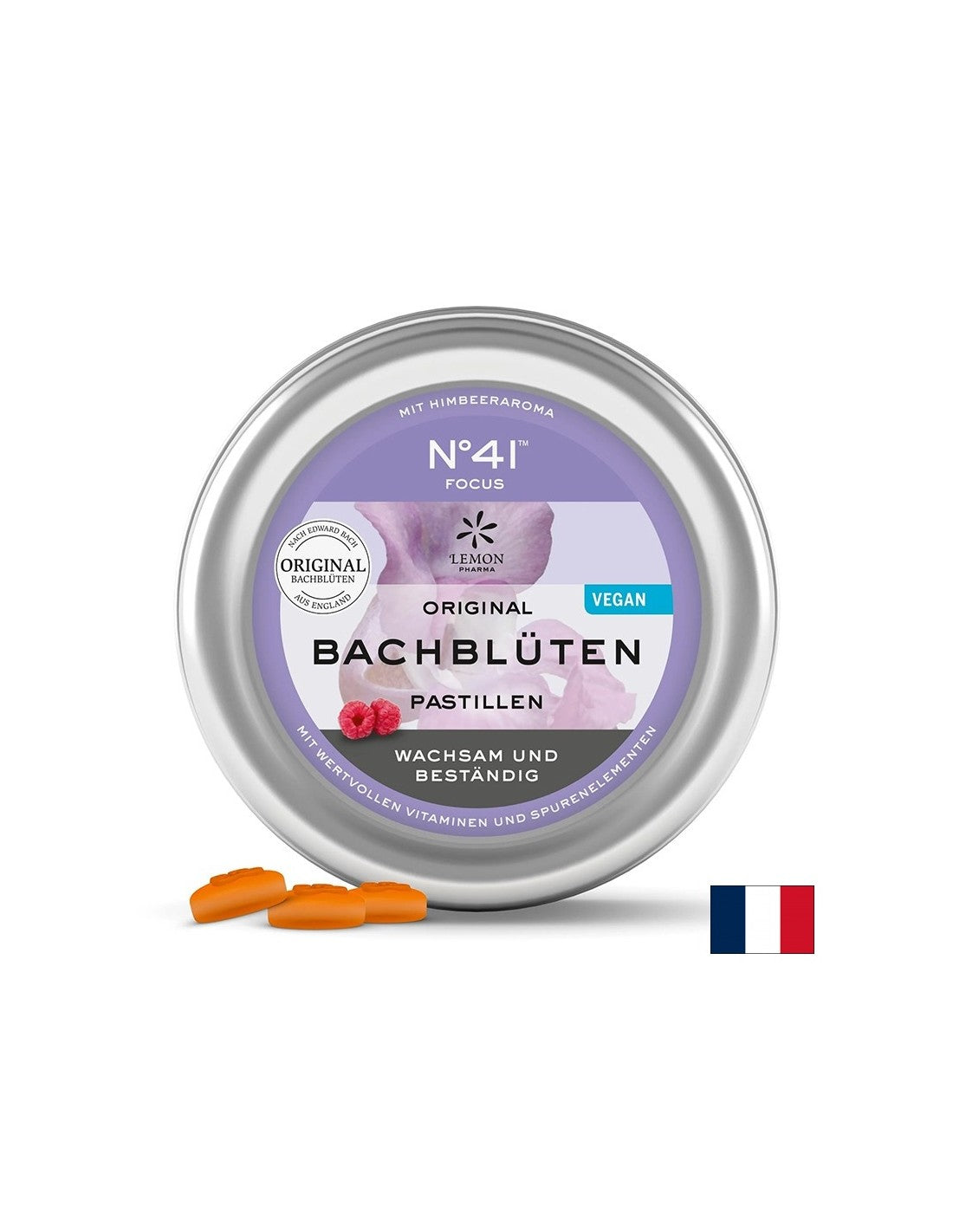Dr. Bach pastile - N°41 Focus, 50 g (~ 40 kosov) <tc>Lemon Pharma</tc>