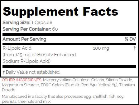 Na-r-ala 100 mg / stabilna r-ala-60 kapsul