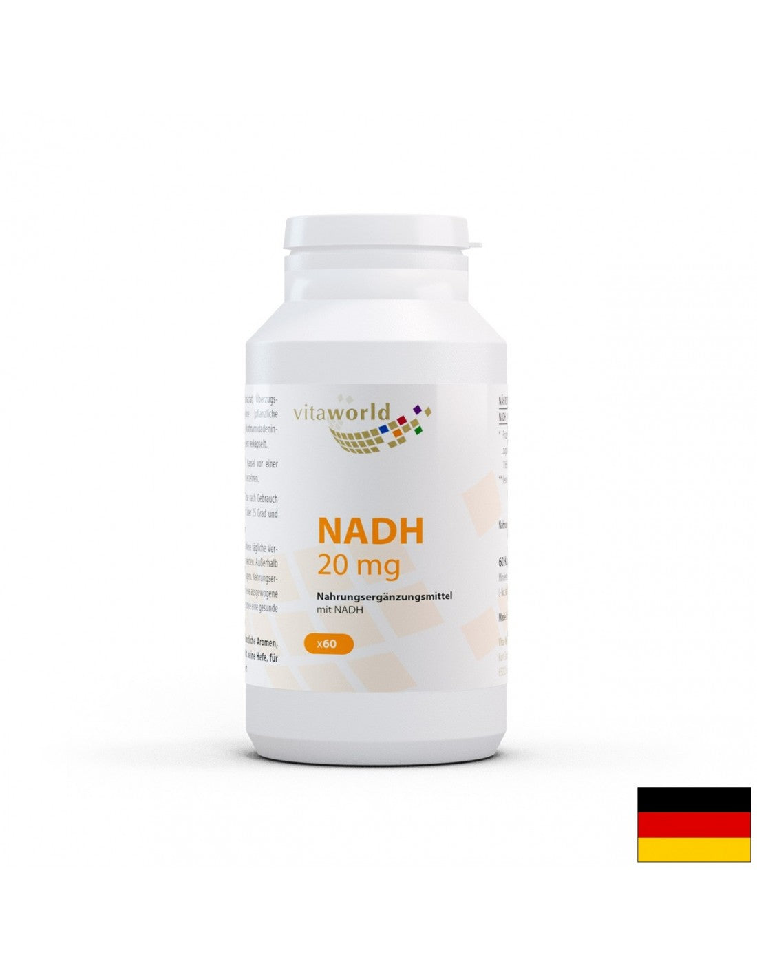 NADH / nikotinamid adenin dinukleotid 20 mg, 60 kapsul