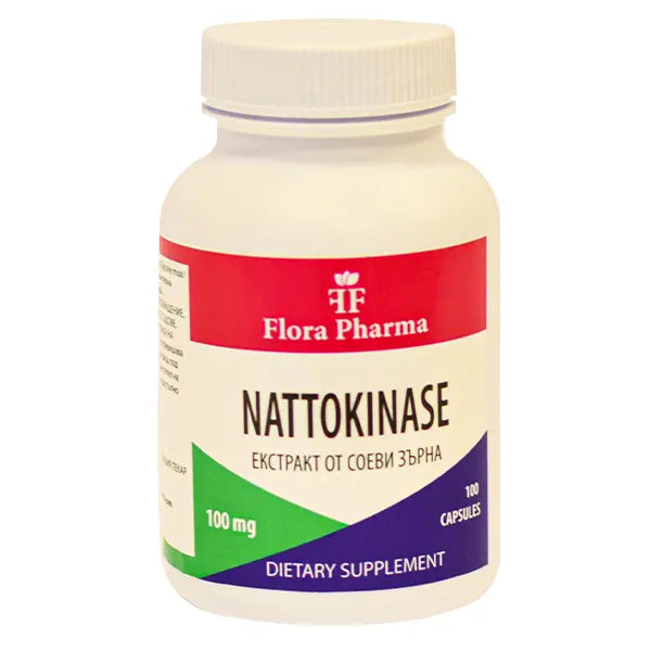 Nattokinaza / nattokinaza 2000fu (100 mg) / 100 kapsul, 100 odmerkov /