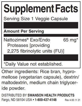Nattozimes 65 mg - 90 kapsul