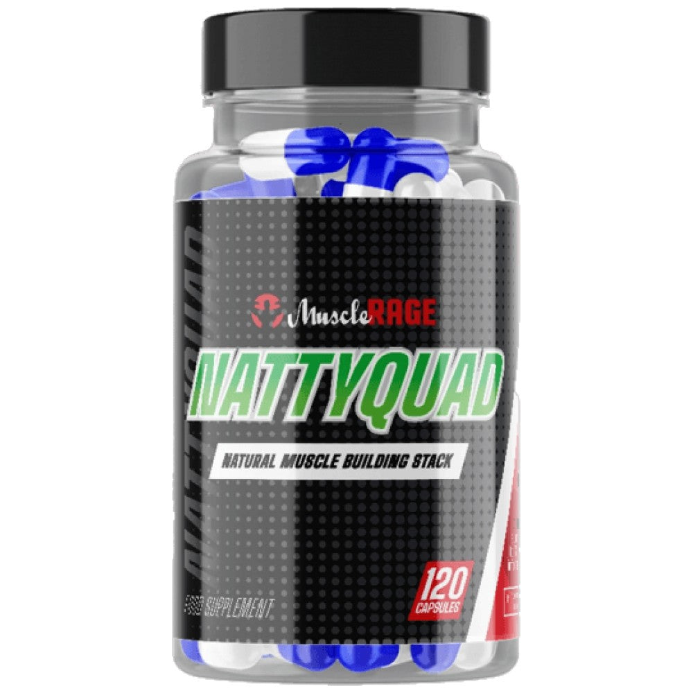 Nattyquad | Naravni mišični sklad - 120 kapsul