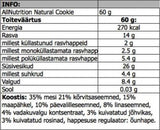 Naravni piškotek - 60 gramov