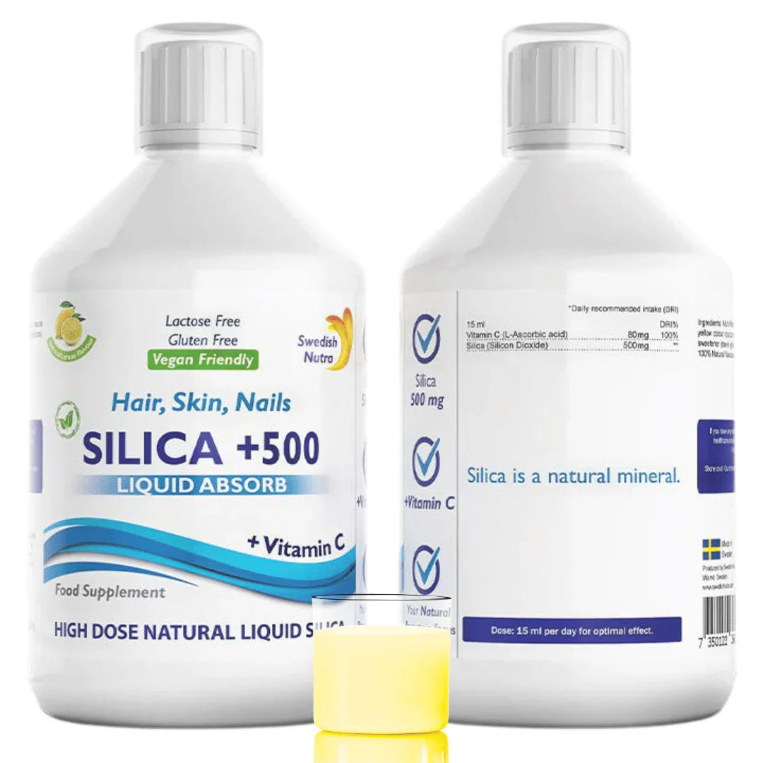 Naravni silicijev dioksid+ /500 ml, 33 odmerkov/ <tc>Swedish Nutra</tc>