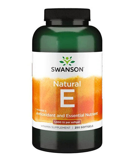 Naravni vitamin E 1000 iu - 250 gel kapsul