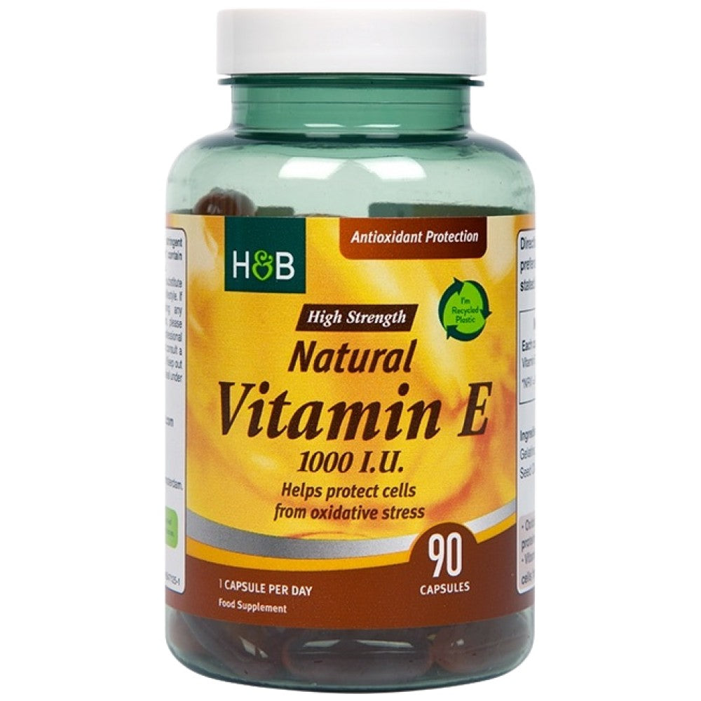 Naravni vitamin E 1000 iu - 90 kapsul