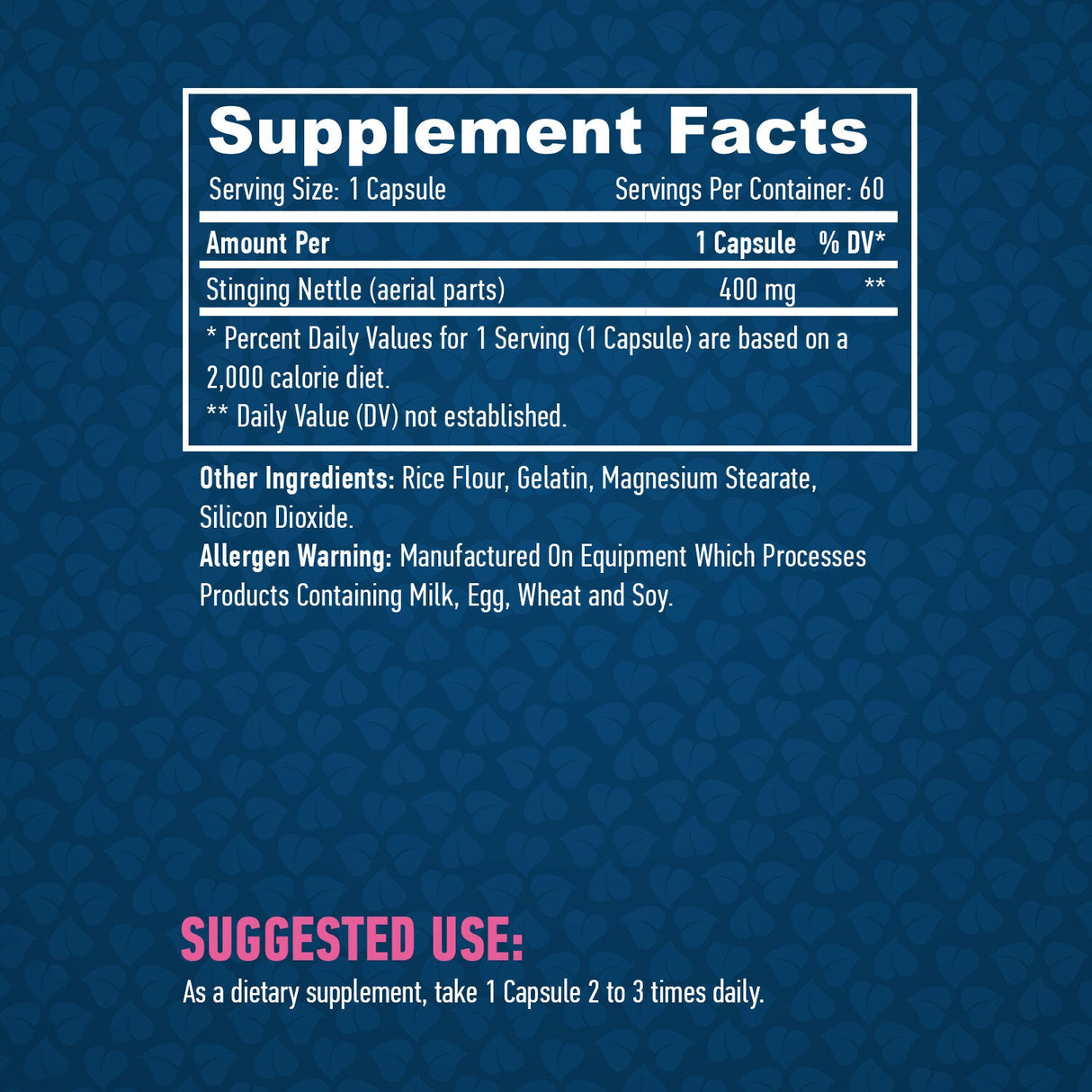 Koprive 400mg. / 60 kape.