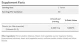 Niacinamid 1000 mg - 90 tablet