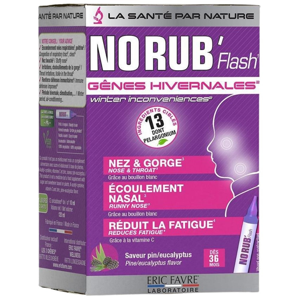 Brez rub 'Flash | Za zimske nevšečnosti - 12 x 10 ml