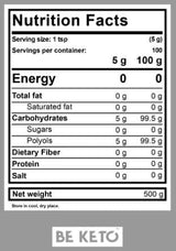 Št. 1 Keto eritritol - 500 gramov