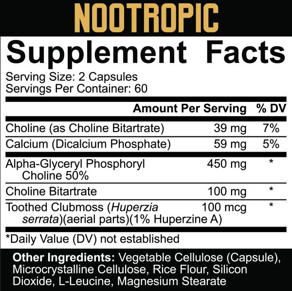 Nootropni | Core Series - 120 kapsul