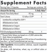 Nordic Flora Probiotic Daily | 12 milijard aktivnih celic - 60 kapsul