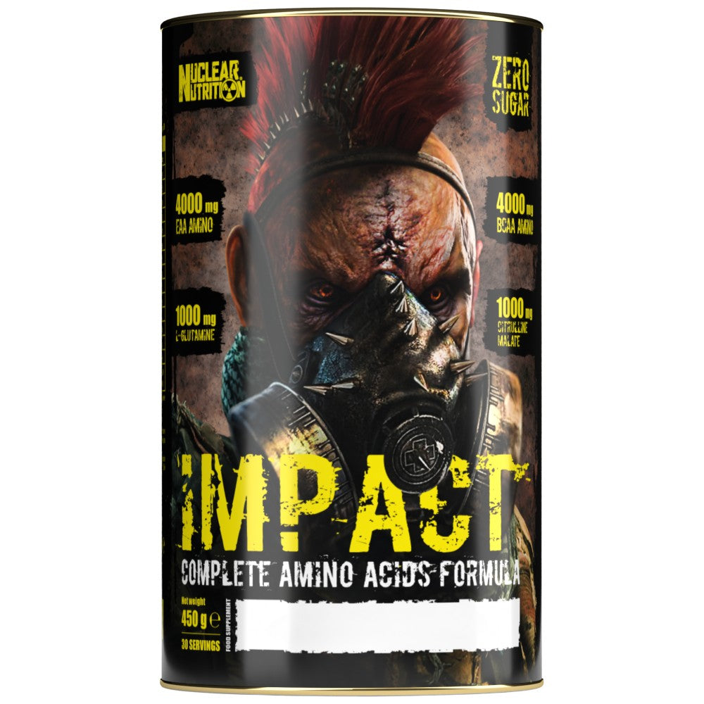 Jedrski vpliv | Formula popolne aminokisline - BCAA, EAA, glutamin, citrulin - 450 gramov