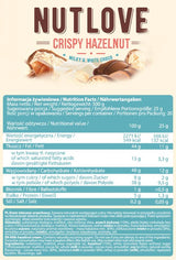 Širjenje beljakovin NUTLove | Različni okusi - 500 gramov