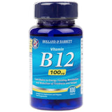 Vitamin B12 cianokobalamin 100 mcg - 100 tablet