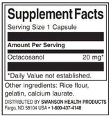 Octaco<tc>san</tc>ol 20 mg | Največja moč - 30 kapsul