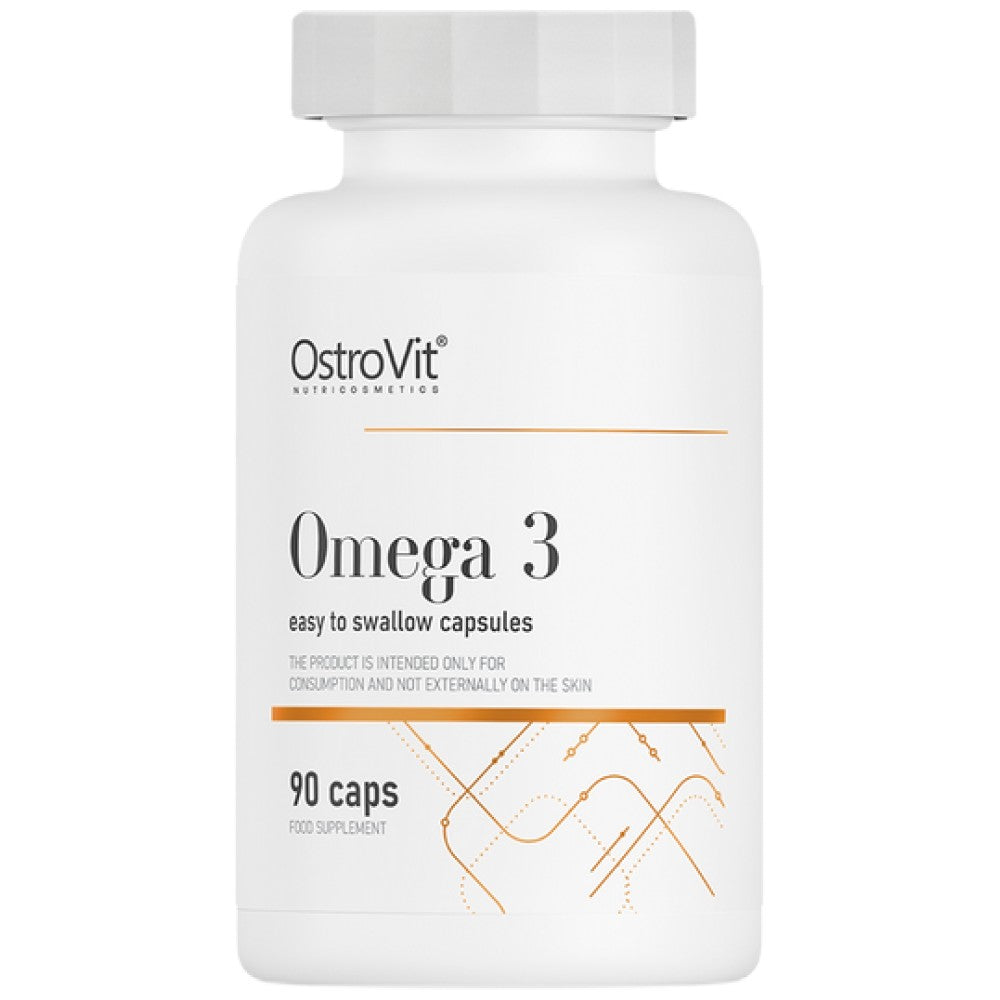 Omega 3 500mg | Enostavno pogoltniti 90 gel kapsule