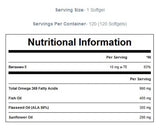Omega 3-6-9 1000 mg-120 Softgels