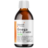 Omega 3-6-9 tekočina + Adek | Vitamin A + D + E + K 120 ml