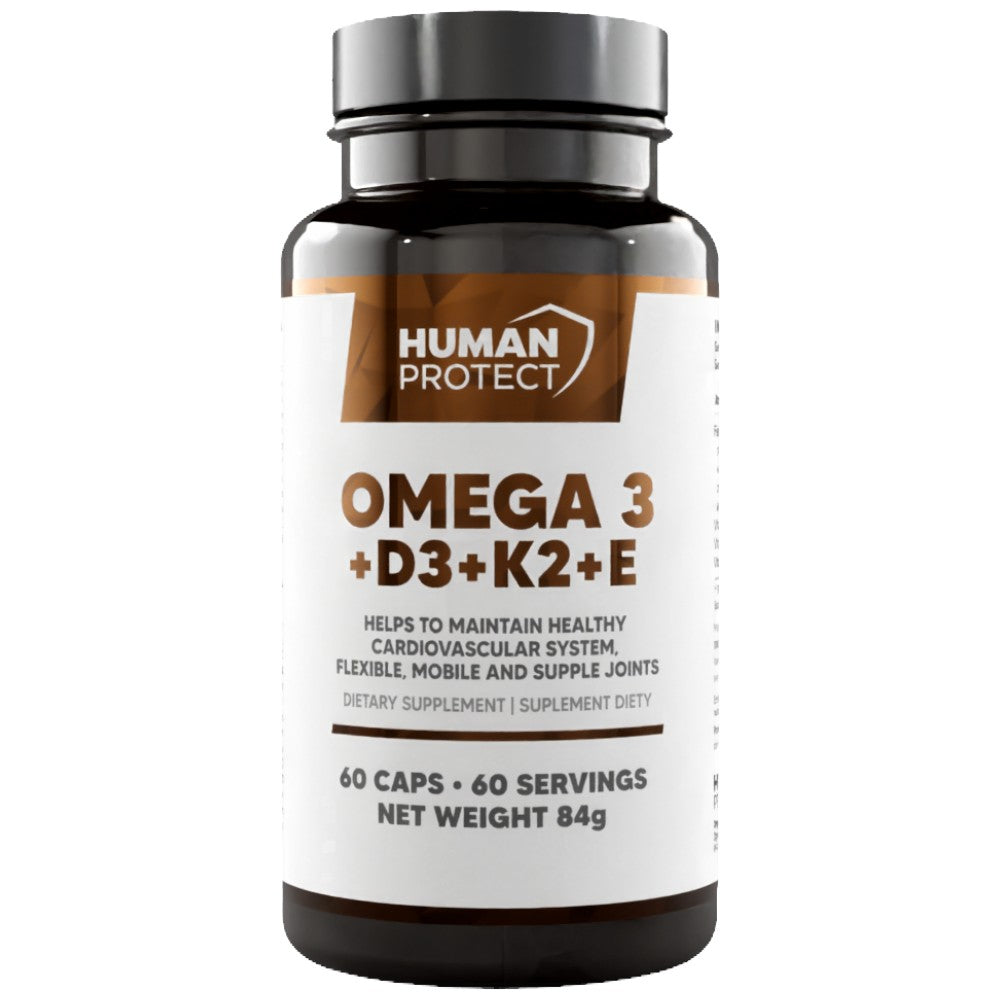 Omega 3 + d3 + k2 + e 60 kapsul
