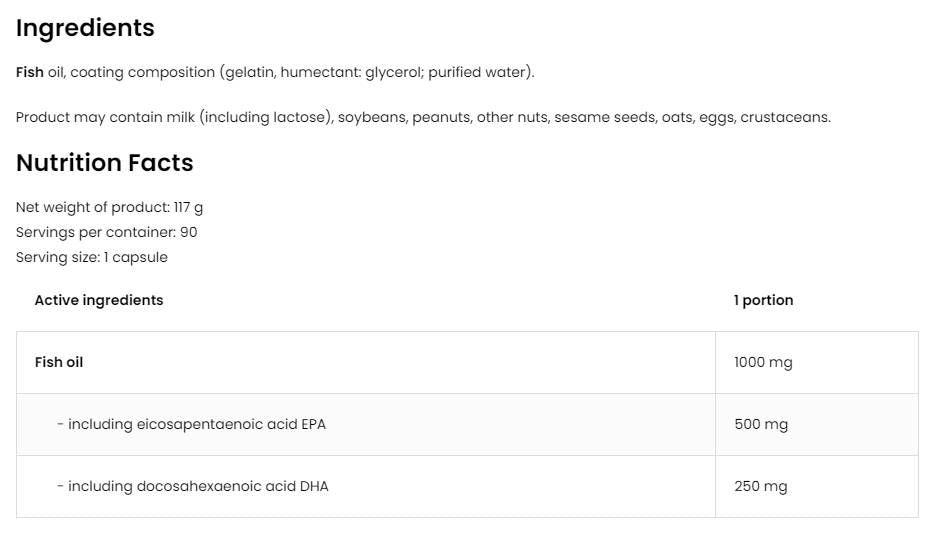 Omega 3 Extreme | 75% EPA + DHA - 180 softgelov