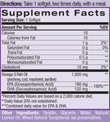 Omega-3 ribje olje 1000mg. / 150 SoftGels
