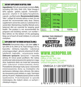 Omega-3 ribje olje | 65% EPA + DHA - 120 gel kapsul